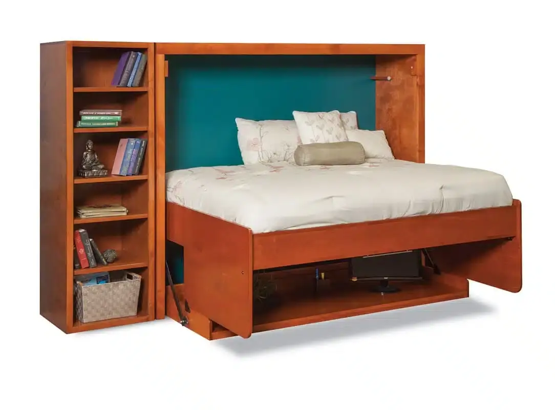 Berkley Horizontal Queen Desk Bed - Image 3